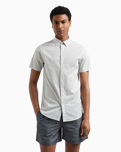 A|X Armani Exchange Men's Ax Logo Shirt