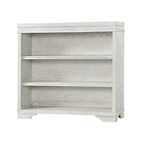 Westwood Design Foundry Traditional Wood Bookcase in White Dove