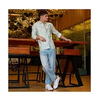 Campus Sutra Men's Abstract-Deco Regular Shirt