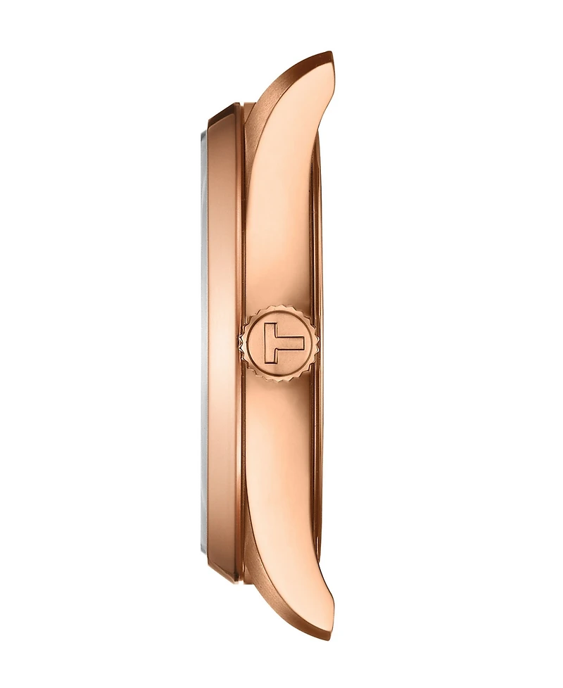 Tissot Unisex Rose Gold Stainless Steel Bracelet Watch
