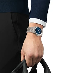 Tissot Unisex Gray Titanium Bracelet Watch, 38mm