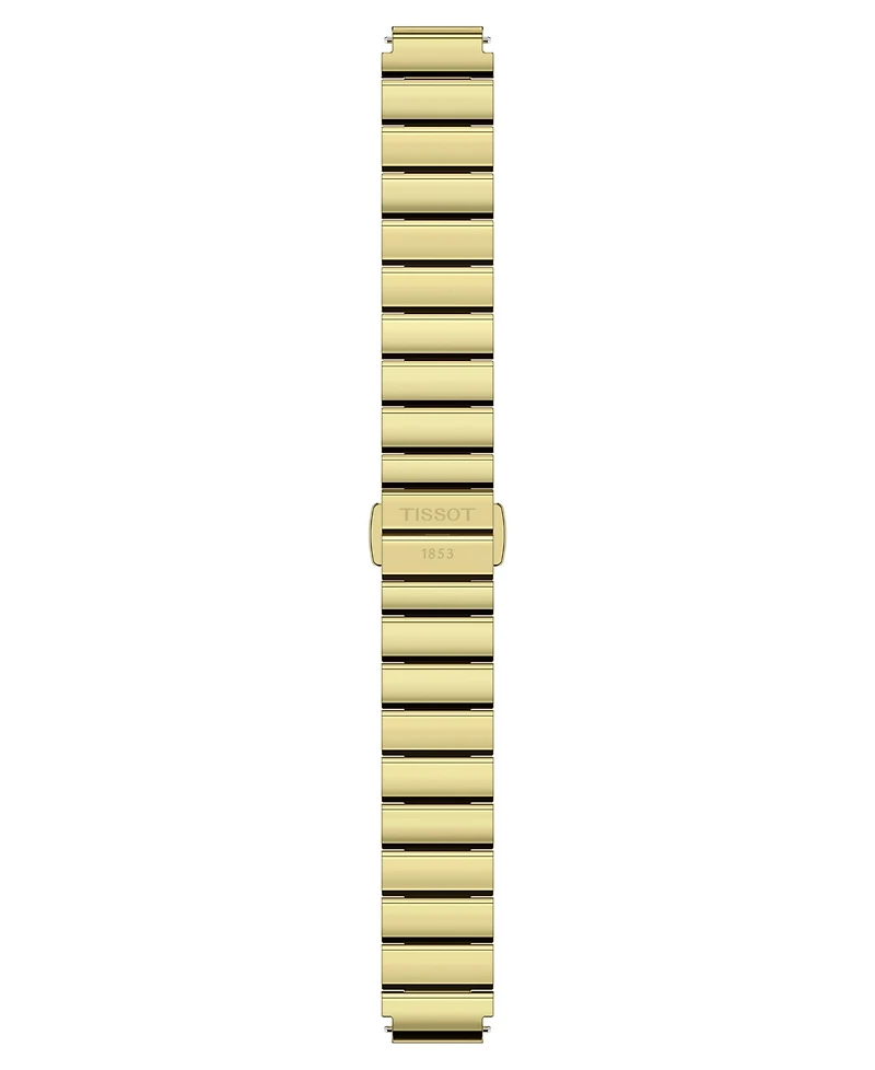 Tissot Women's Gold Stainless Steel Bracelet Watch, 21.80mm