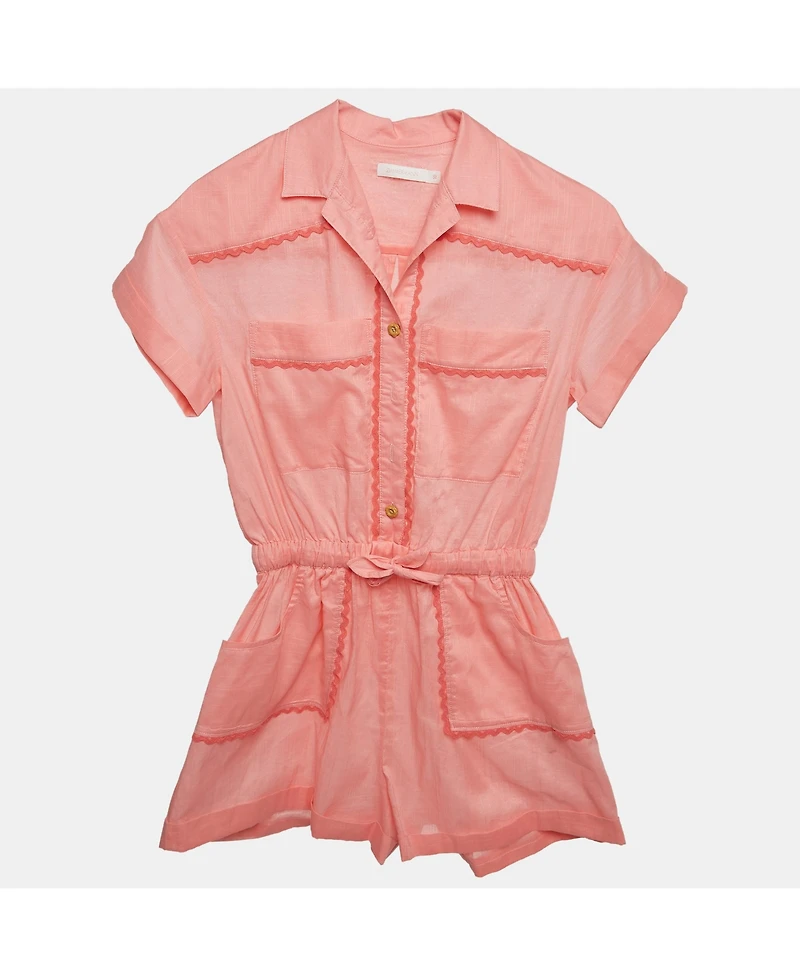 Pre-Owned Zimmermann Women's Pink Cotton