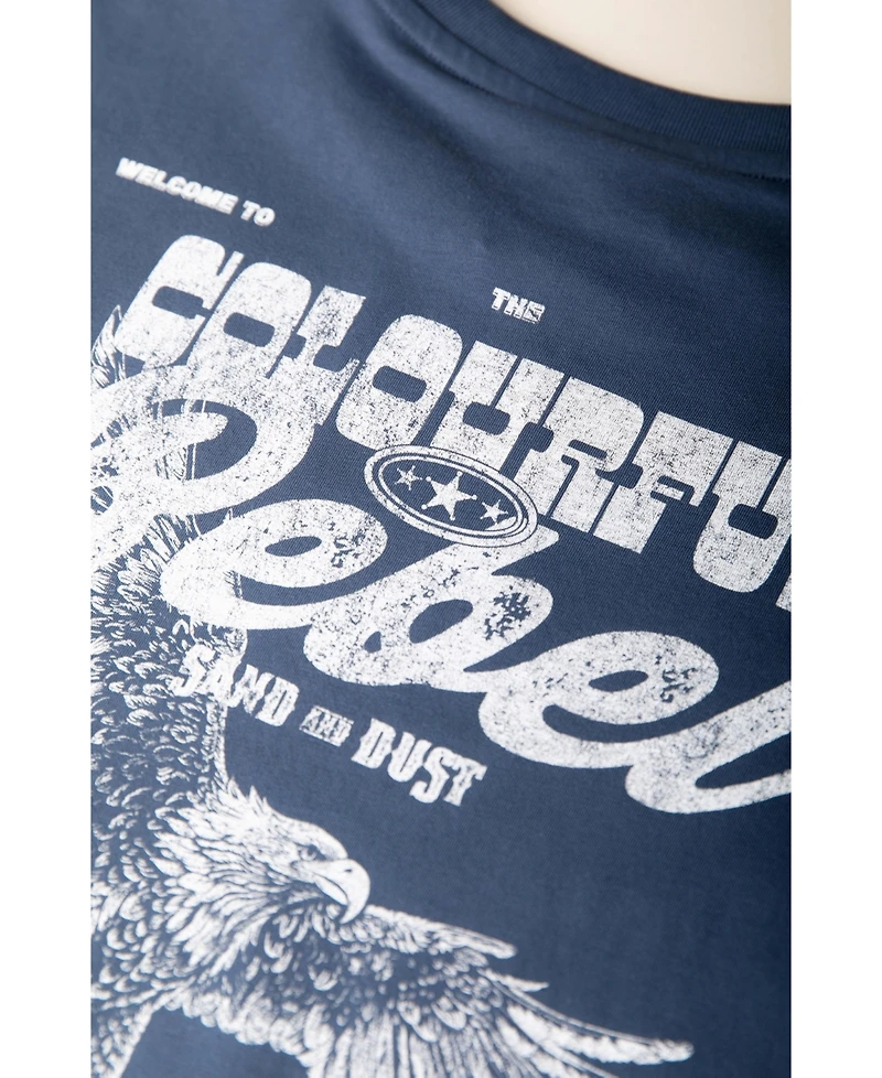 Colourful Rebel Women's Sand and Dust Tour Loosefit Tee