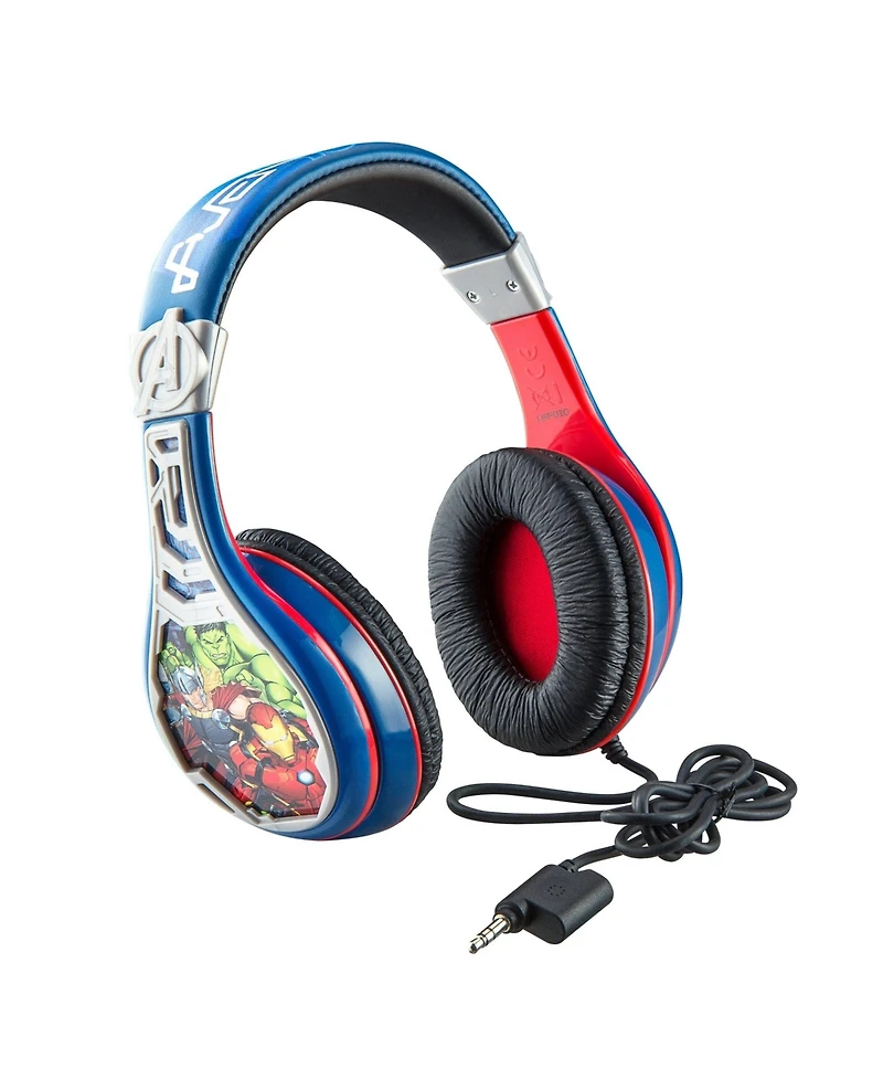 eKids Marvel Avengers Kids Wired Headphones