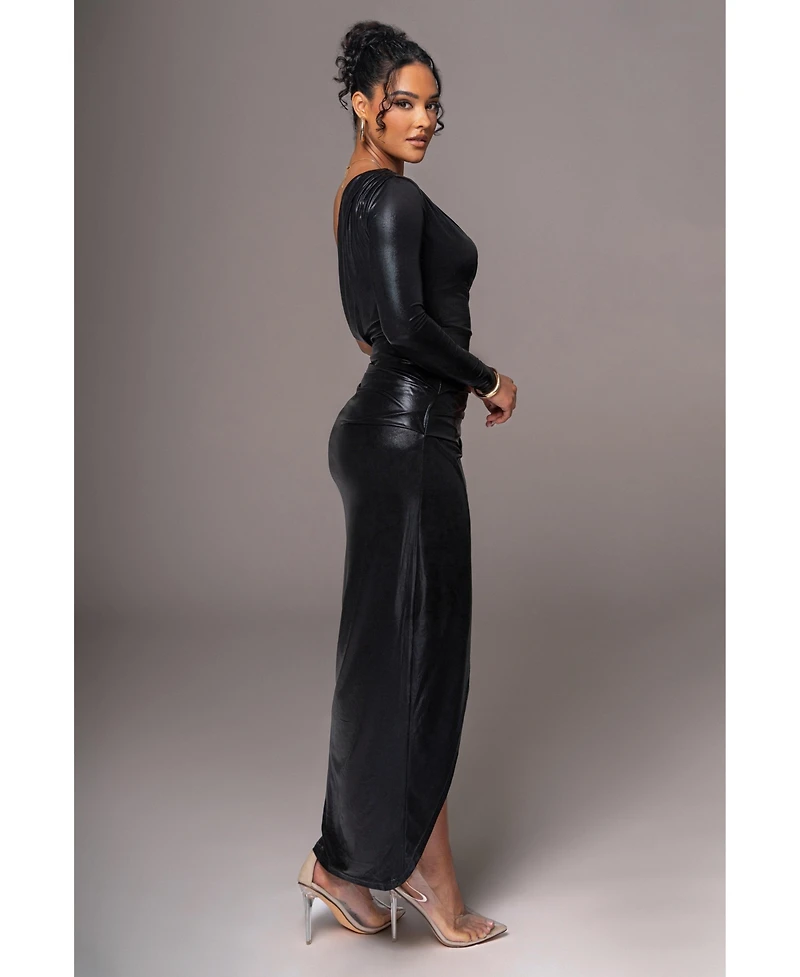 Jluxlabel Women's Kaleah Metallic Maxi Dress