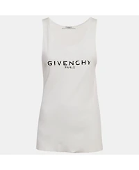 Pre-Owned Givenchy Women's Printed Rib Knit Tank Top