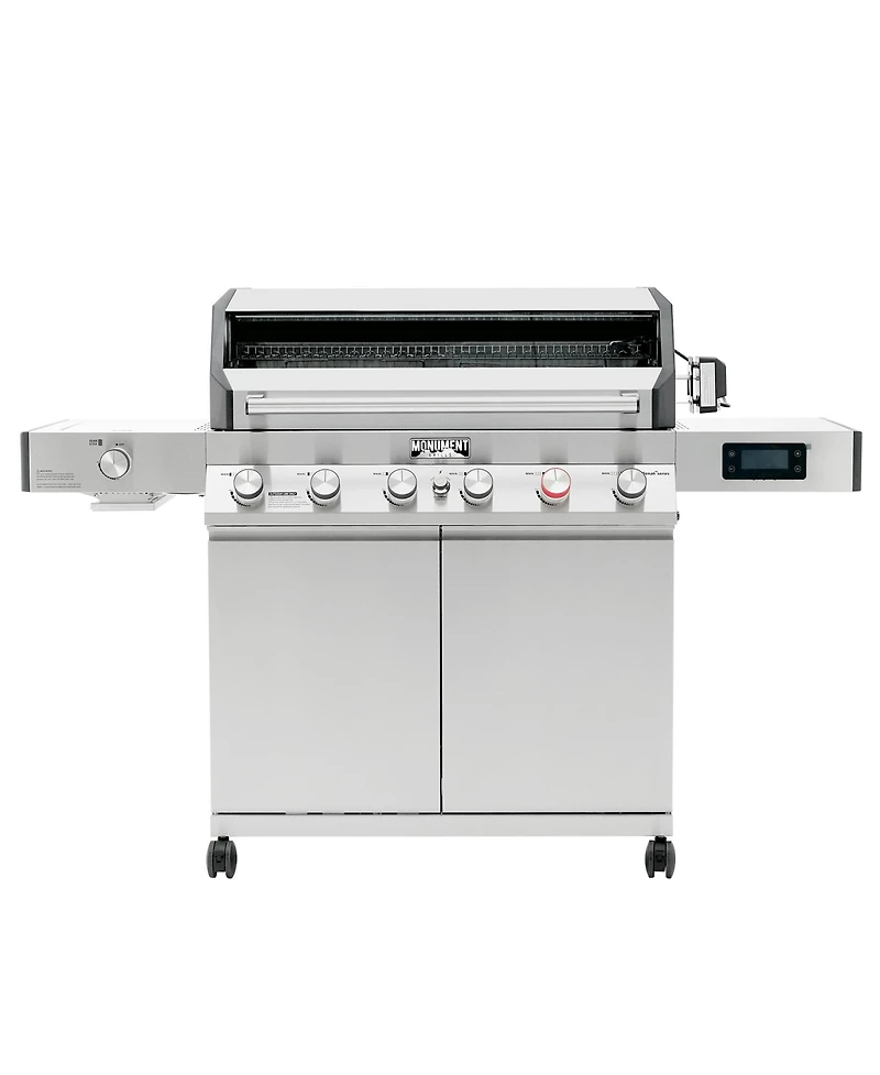 Monument Grills Denali 605Pro Stainless Smart Propane Gas Grill