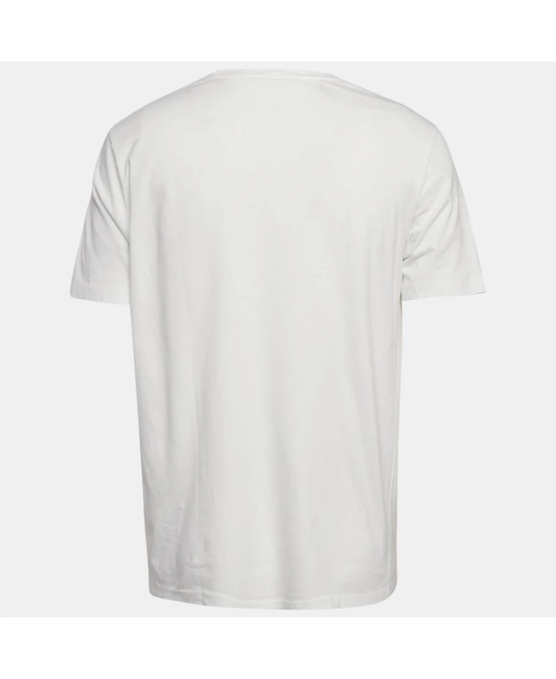 Pre-Owned The Row Men's White Jersey Crewneck T-Shirt