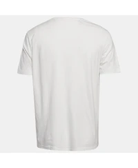 Pre-Owned The Row Men's White Jersey Crewneck T-Shirt