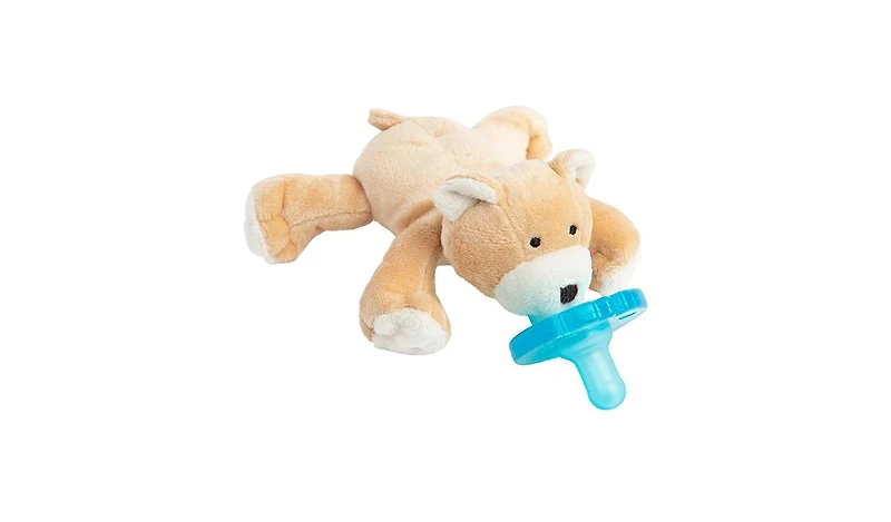 WubbaNub Baby Heart Warrior Bear Pacifier