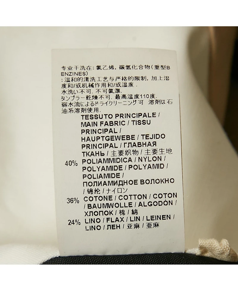 Pre-Owned Marni Women's Black Cotton Blend Pleated Knee Length Skirt