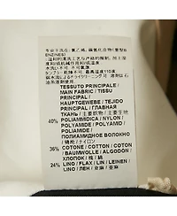 Pre-Owned Marni Women's Black Cotton Blend Pleated Knee Length Skirt