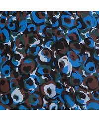 Pre-Owned Marni Women's Multicolor Abstract Print Silk Drawstring Trousers