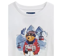 Polo Ralph Lauren Girls' Toddler 2T-5T Team Cotton T-Shirt