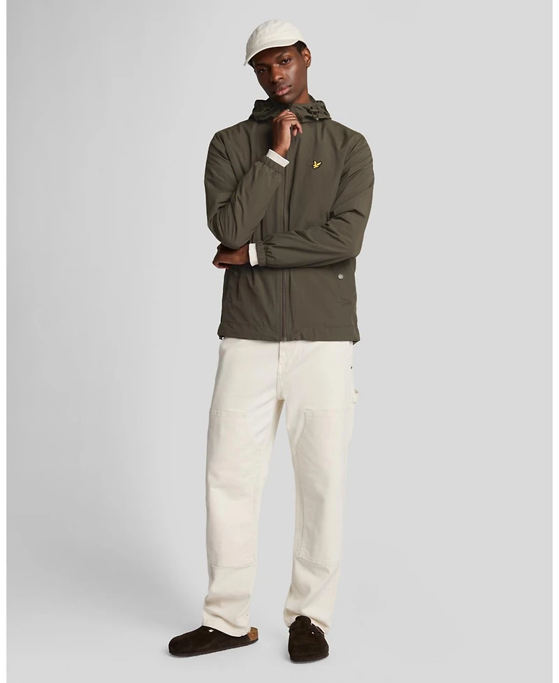 Lyle & Scott Men's Zip Through Hooded Jacket.