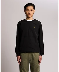 Lyle & Scott Men's Half Raglan Hybrid Long Sweatshirt