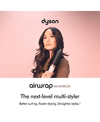 Dyson Airwrap Co-anda2x multi-styler and dryer Straight+Wavy | Ceramic Pink/Rose Gold