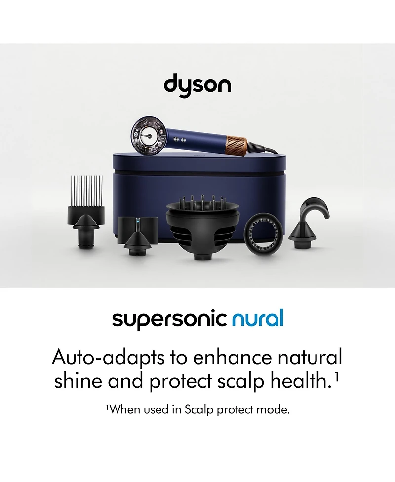 Dyson Supersonic Nural Hair Dryer | Prussian blue/Copper