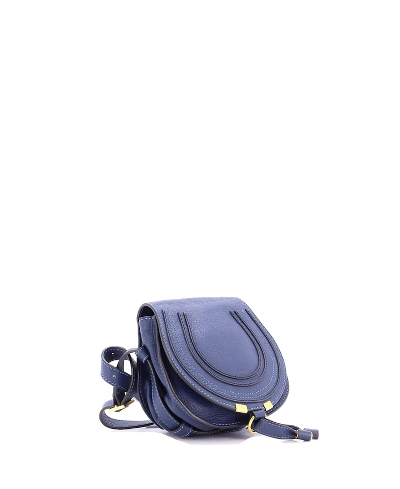 Pre-Owned Chloe Mini Marcie Crossbody Bag Leather