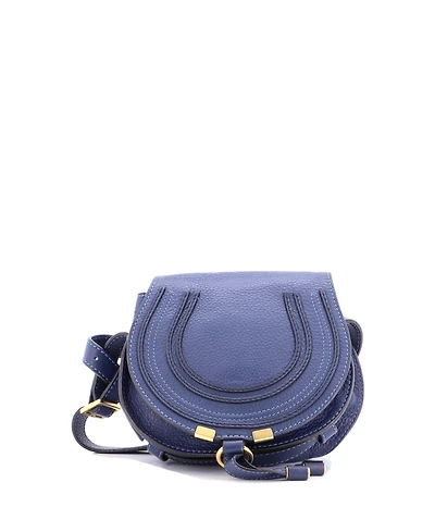 Pre-Owned Chloe Mini Marcie Crossbody Bag Leather