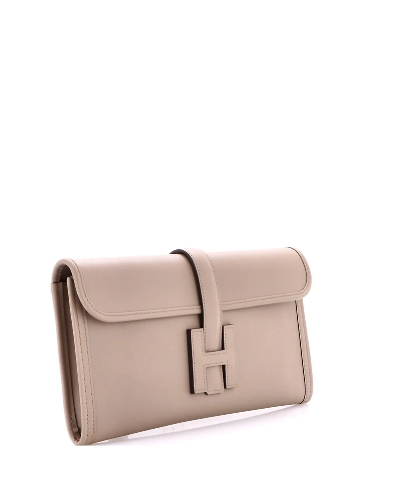 Pre-Owned Hermes 29 Jige Elan Clutch Swift