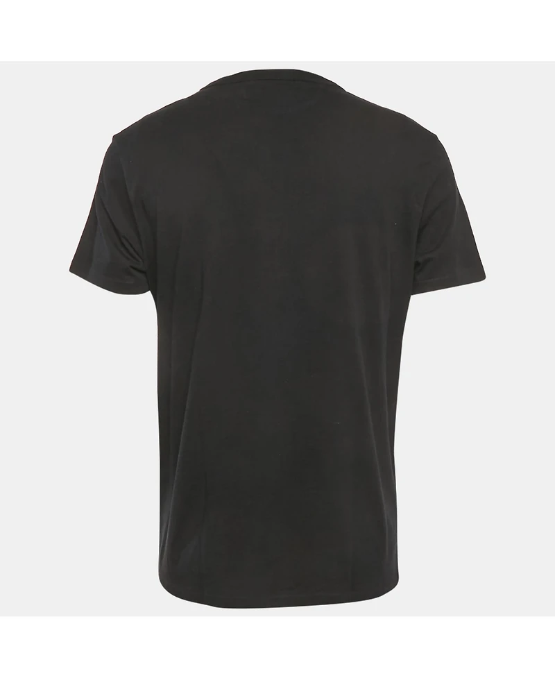 Pre-Owned Tom Ford Men's Black Cotton Knit Crew Neck T-Shirt