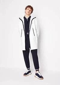 A|X Armani Exchange Men's Short Sleeve Skinny Stripe Logo T-Shirt