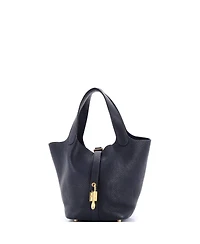 Pre-Owned Hermes Pm Picotin Lock Bag Clemence