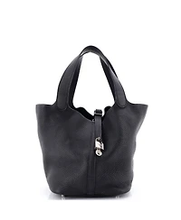 Pre-Owned Hermes Mm Picotin Lock Bag Clemence