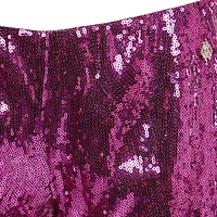 Pre-Owned Roberto Cavalli Women's Pink Sequin Shorts