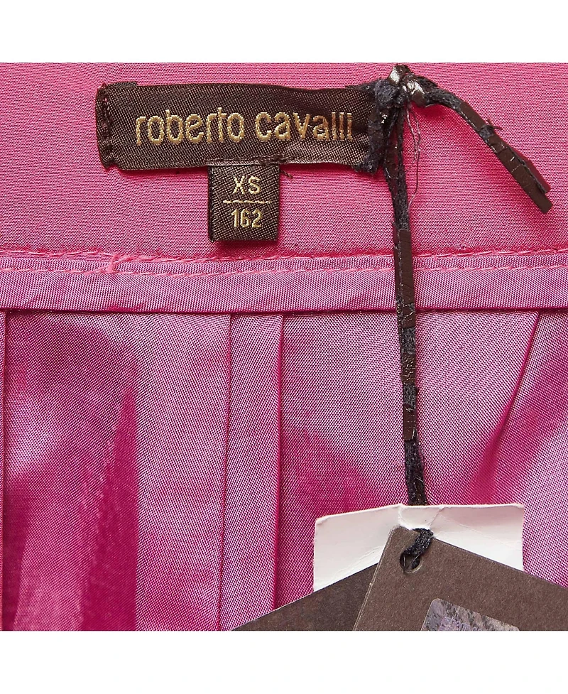 Pre-Owned Roberto Cavalli Women's Pink Sequin Shorts