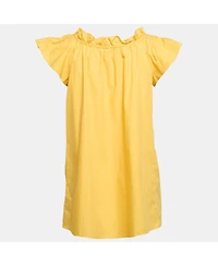 Pre-Owned Moschino Women's Yellow Cotton Tunic