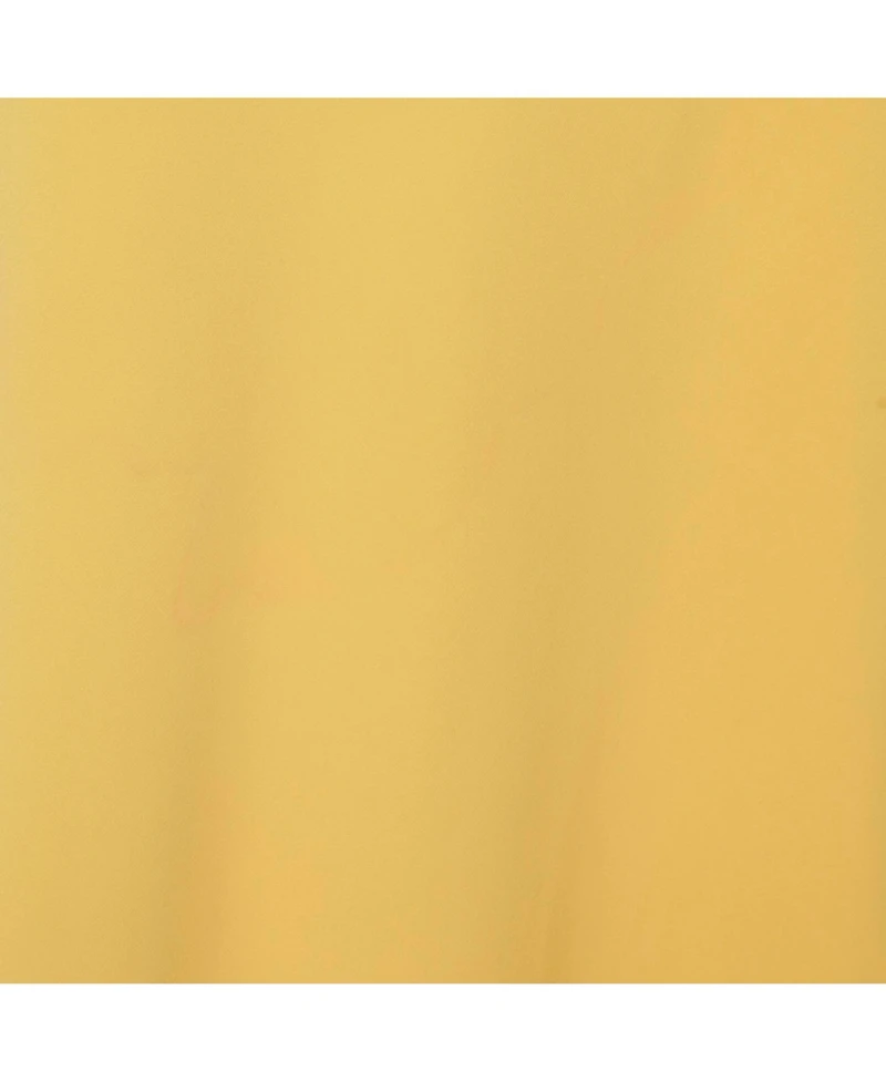 Pre-Owned Moschino Women's Cheap And Chic Yellow Crepe Flared Maxi Skirt