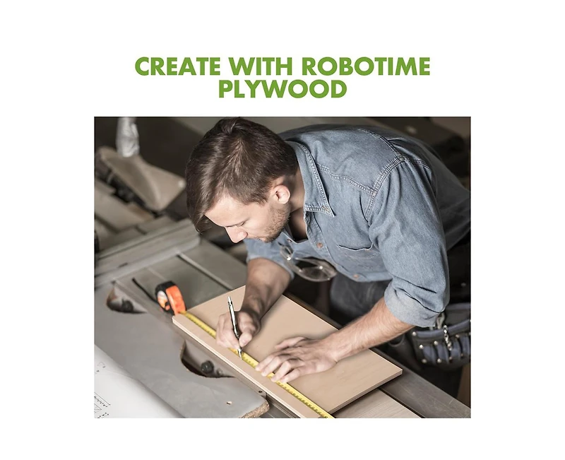 Robotime 3D Puzzles 3mm Plywood Maple Plywood for Laser Cutting Engraving Thin Maple Boards Crafting Wood Sheets