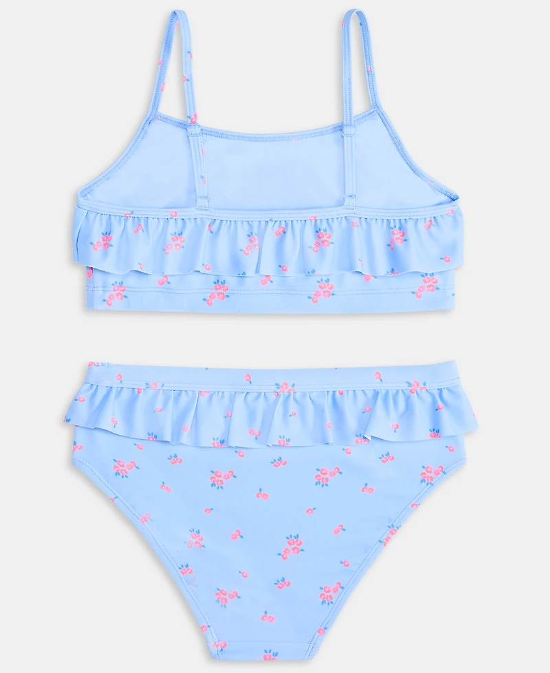 Epic Threads Girls' 7-20 Floral-Print Ruffle Midkini, 2-Piece Swimsuit, Macy's Exclusive