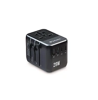 Verbatim 32122 Uta-07 3-usb-a/3-usb-c Universal Travel Adapter