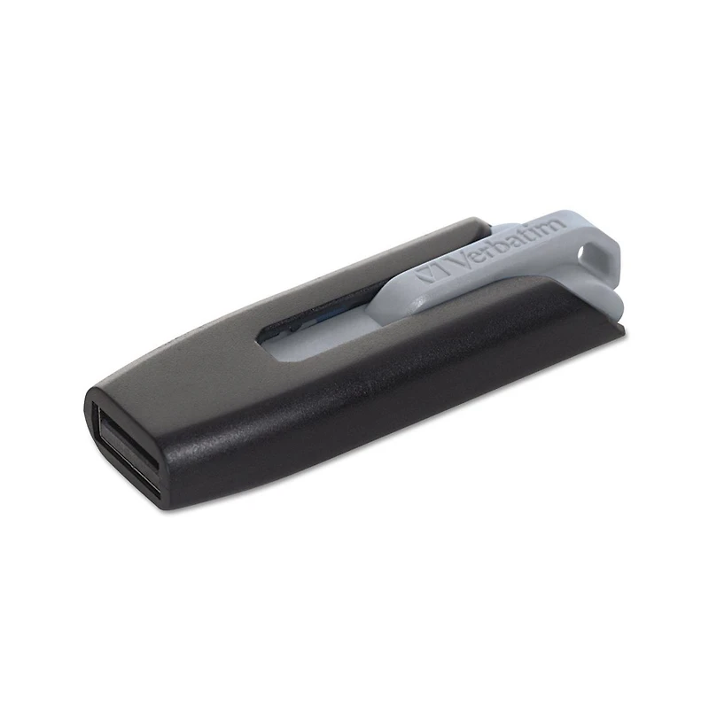 Verbatim 49189 128 Gb Store 'N' Go V3 Usb 3.0 Drive - Black/Gray