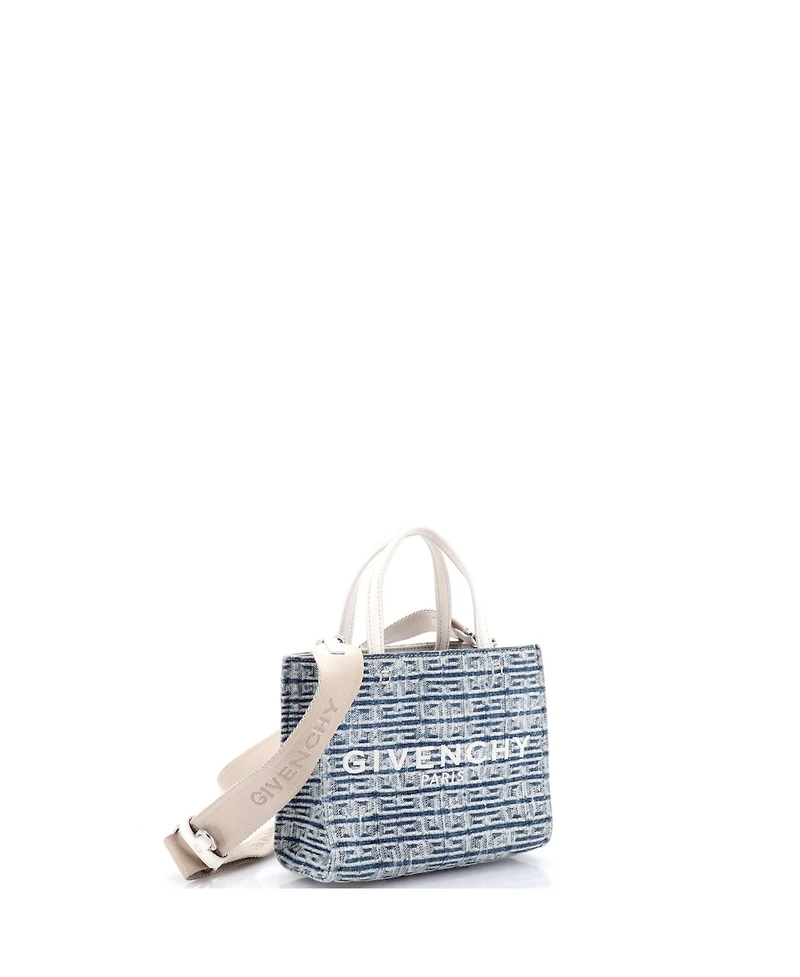 Pre-Owned Givenchy Mini G-Tote 4G Denim