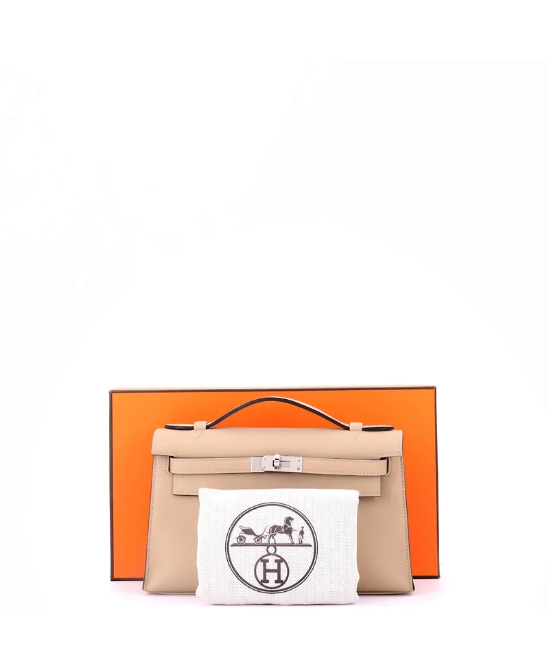 Pre-Owned Hermes Kelly Pochette Swift