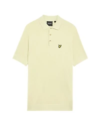 Lyle & Scott Men's Linen Blend Knitted Polo