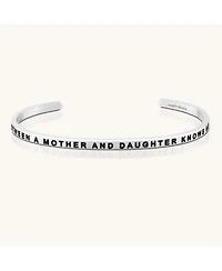 Mantra Sliver The Love Between A Mother And Daughter Knows No Distance Bracelets