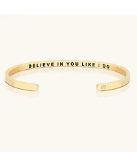 Mantra Believe In You Like I Do Within Bracelets