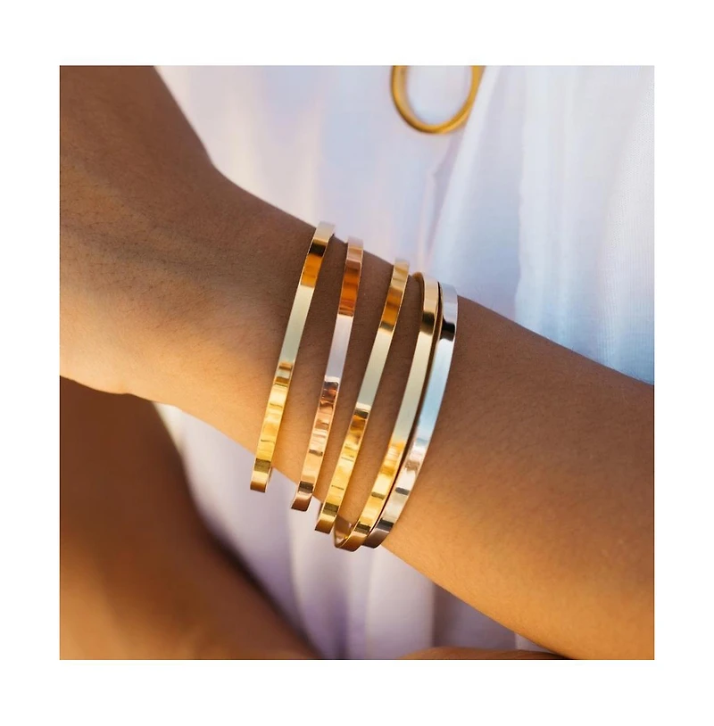 Mantra Empowerment & Mindfulness Open Cuff Bracelet