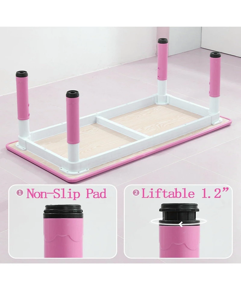 Gaomon Kids Table and Chairs, Children Activity Table for Daycare, Classroom, Home