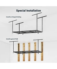 Fleximounts Ohk Series Ceiling Mounted Overhead Garage Storage Rack