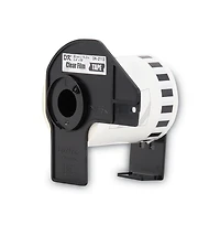 Brother DK2113 2.4 in. x 50 ft. Continuous Film Label Tape - Clear (1-Roll