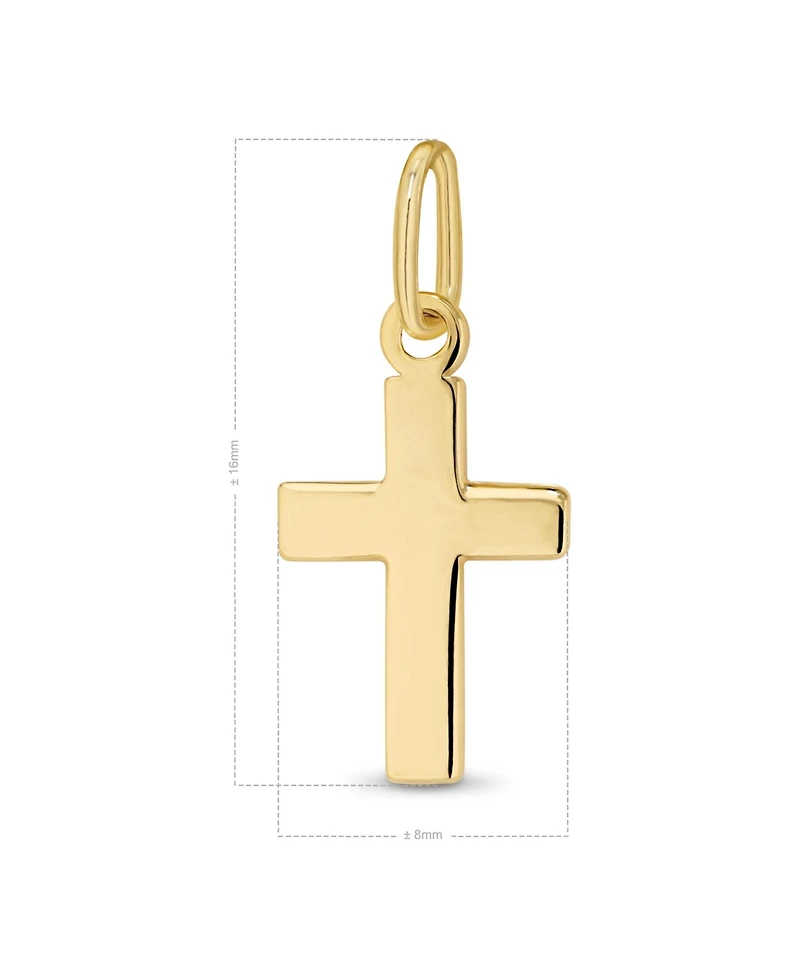 Devata Cross Pendant in , approx. 0.4 grams.