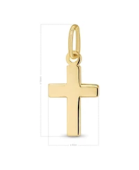Devata Cross Pendant in , approx. 0.4 grams.
