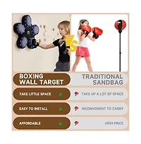 Artudatech Music Boxing Machine for All Ages with 9 Modes & Speed Adjustment, Bluetooth Connectivity, Free Gloves Included